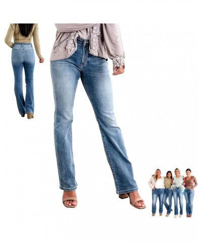 Holy Grail Tummy Control Bootcut Jeans, Holy Grail Bootcut Jeans, Holy Grail Bootcut Jeans Light Blue Nine Points $17.28 Jeans