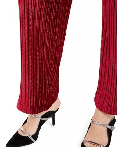 Womens Wide Leg Pants Red $13.49 Pants