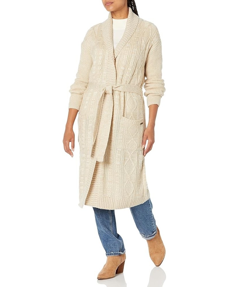 Women's Etta Shawl Cardigan Lt. Khaki Marl $29.41 Sweaters