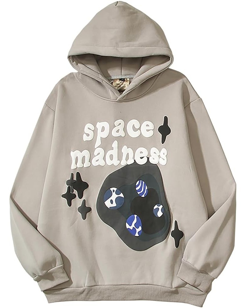 Unisex Lucky Me Ghosts Sweatshirt Rapper Long Sleeve Hip Pop Hooded Hoodie for Women Star $19.27 Hoodies & Sweatshirts