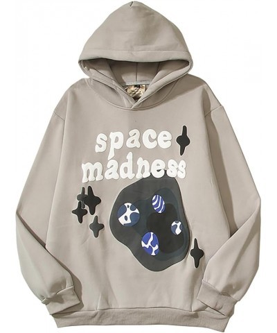 Unisex Lucky Me Ghosts Sweatshirt Rapper Long Sleeve Hip Pop Hooded Hoodie for Women Star $19.27 Hoodies & Sweatshirts