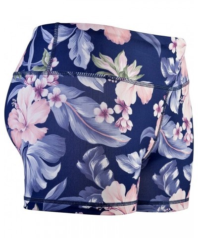 WOD Booty Shorts for Women (X-Small, Berry Space Dye) Medium Hibiscus Navy $10.39 Activewear