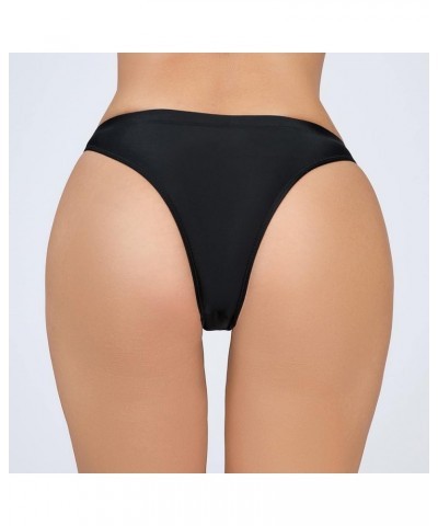 Women's Lingerie, Sleep & Lounge Sexy Women's Sexy Sheer Panties Thongs Mesh G-Strings Low Rise Brief Underwear Black $3.99 L...