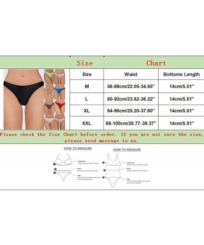 Women's Lingerie, Sleep & Lounge Sexy Women's Sexy Sheer Panties Thongs Mesh G-Strings Low Rise Brief Underwear Black $3.99 L...