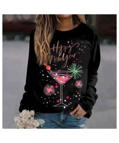 Plus Size Tops for Women Trendy Womens Going Out Shirts Ladies Crewneck Holiday Blouses Classic Basic Tees Clothes 8-pink $7....