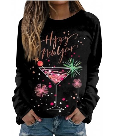 Plus Size Tops for Women Trendy Womens Going Out Shirts Ladies Crewneck Holiday Blouses Classic Basic Tees Clothes 8-pink $7....