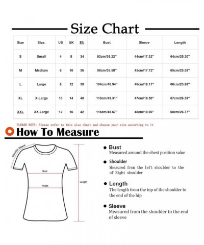 Womens Casual T Shirts 3/4 Sleeve Loose Work Tops Summer Floral Print Blouses Crewneck Loose Trendy Plus Size Tshirt 03 Multi...