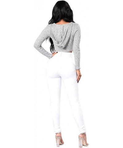 Womens Skinny Jeans High Waisted Stretch Slim Denim Butt Lift Pencil Pants Black High Rise White $18.40 Jeans