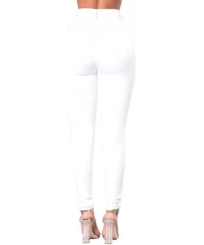 Womens Skinny Jeans High Waisted Stretch Slim Denim Butt Lift Pencil Pants Black High Rise White $18.40 Jeans