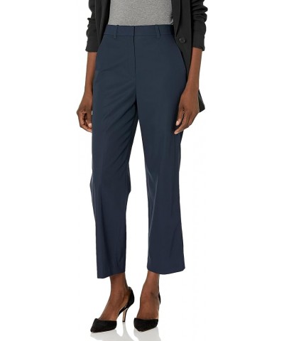 Women's High-Waisted Straight Pant Nocturne Navy $87.81 Pants