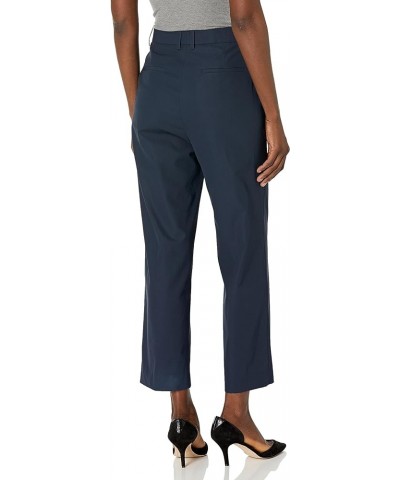 Women's High-Waisted Straight Pant Nocturne Navy $87.81 Pants