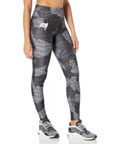 Women's Tonal Black Patchwork Zebra Legging Tampa Bay Buccaneers Tonal Black $15.24 Leggings