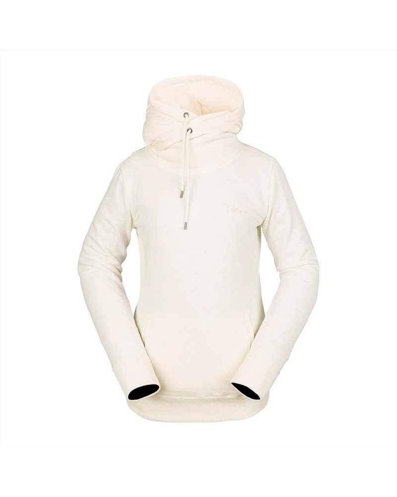 Women's Tower Hooded Fleece Sweatshirt Moonbeam S4 $40.11 Jackets