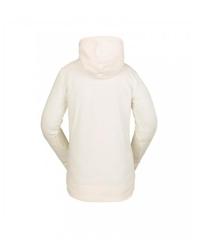 Women's Tower Hooded Fleece Sweatshirt Moonbeam S4 $40.11 Jackets