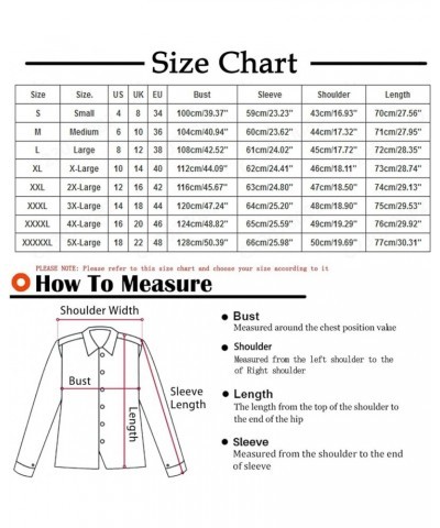 Thick Winter Coats for Women Causal Cute Sherpa Coats Fuzzy Fleece Warm Coats Button Down Long Sleeve Hooded Coat 04gray $6.2...