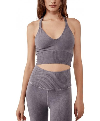 FP Movement Women's Good Karma Crop Top Graphite 1 $26.99 Tanks