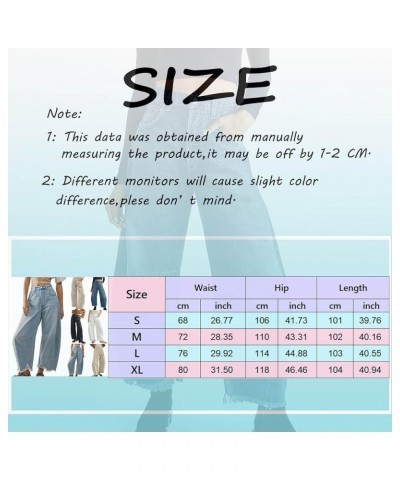 Barrel Jeans Women,Womens Baggy Mid Rise Jeans Wide Leg Boyfriend Denim Harem Cropped Pants Vintage Barrel Jeans Y2k White $2...