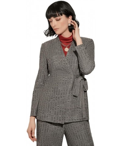 Knitted Woven Ladies Jackets - Gorgeous Designs Women Casual Sweater Jackets & Blazers Mink/Black/New Ivory $104.30 Others