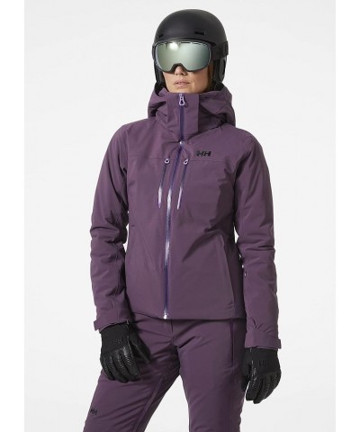 Helly Hansen Womens Alphelia LIFALOFT Ski Jacket, Multiple Colors 670 Amethyst $144.79 Jackets