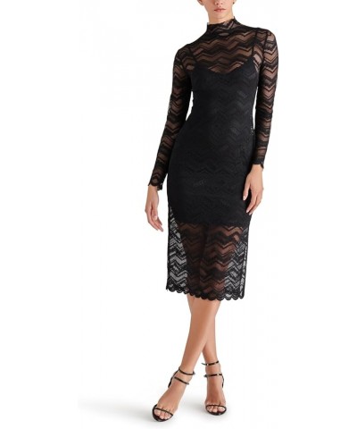 Women's Vivienne Dress Black $14.71 Dresses