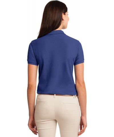 Ladies Silk Touch Polo M Mediterranean Blue $9.84 Shirts