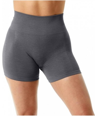 Gym Shorts Women Scrunch Butt High Waisted Yoga Workout Shorts Scrunch Booty Athletic Running Biker Shorts A Dark Gray $6.55 ...