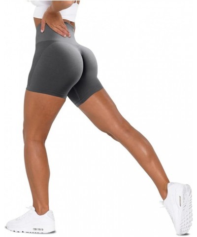 Gym Shorts Women Scrunch Butt High Waisted Yoga Workout Shorts Scrunch Booty Athletic Running Biker Shorts A Dark Gray $6.55 ...