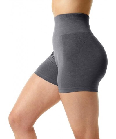 Gym Shorts Women Scrunch Butt High Waisted Yoga Workout Shorts Scrunch Booty Athletic Running Biker Shorts A Dark Gray $6.55 ...