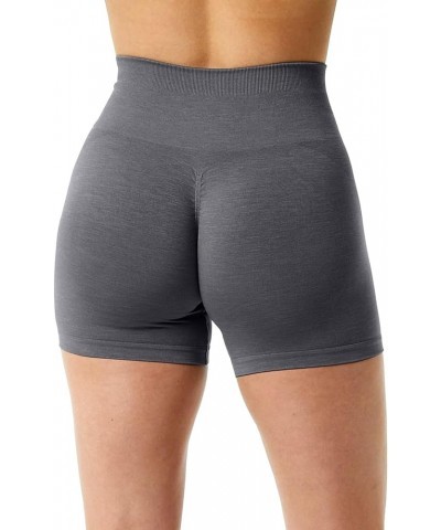 Gym Shorts Women Scrunch Butt High Waisted Yoga Workout Shorts Scrunch Booty Athletic Running Biker Shorts A Dark Gray $6.55 ...