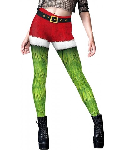 Women's Ugly Christmas Leggings 3D Print Costume Xmas Leggings Style-29 $10.80 Leggings