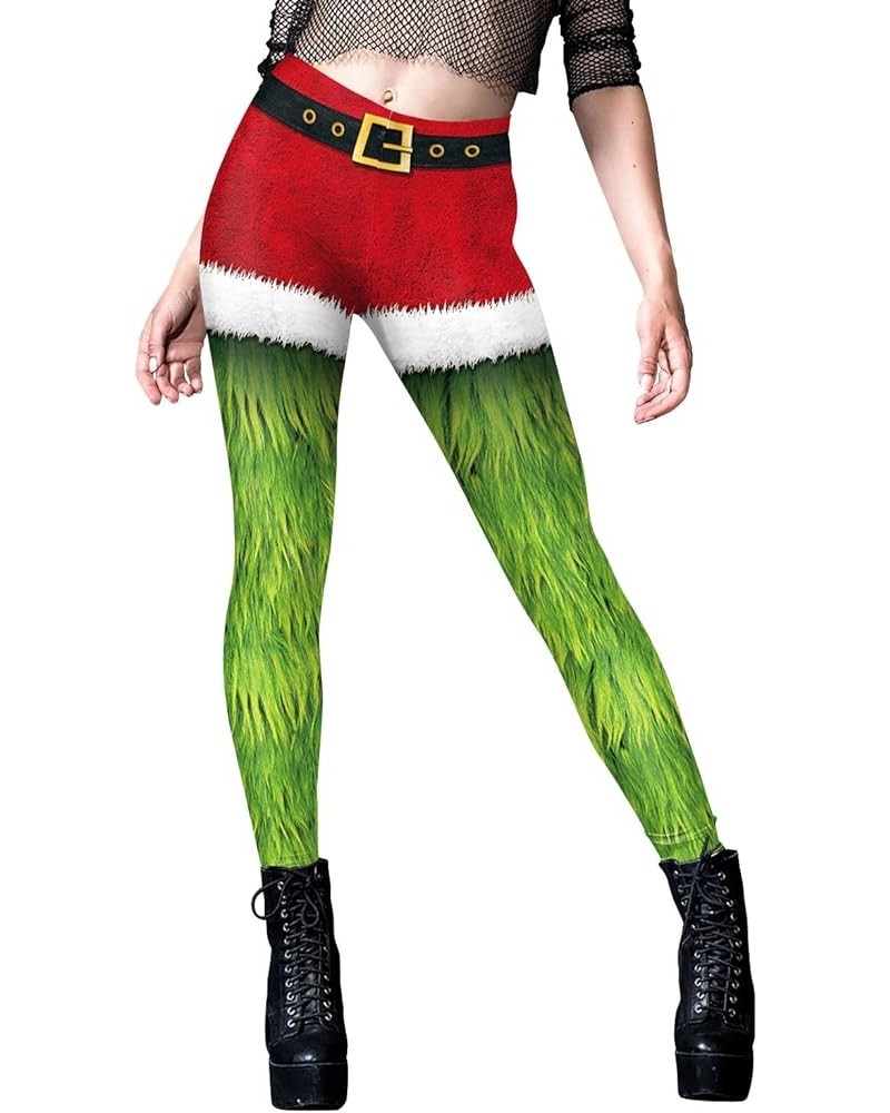 Women's Ugly Christmas Leggings 3D Print Costume Xmas Leggings Style-29 $10.80 Leggings