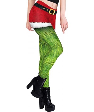 Women's Ugly Christmas Leggings 3D Print Costume Xmas Leggings Style-29 $10.80 Leggings