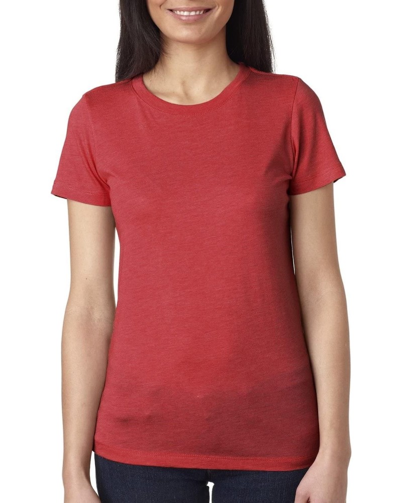 Next Level Ladies' Triblend Crew XL VINTAGE RED $7.19 T-Shirts