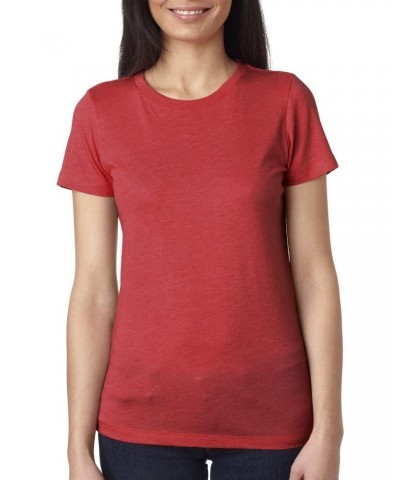 Next Level Ladies' Triblend Crew XL VINTAGE RED $7.19 T-Shirts