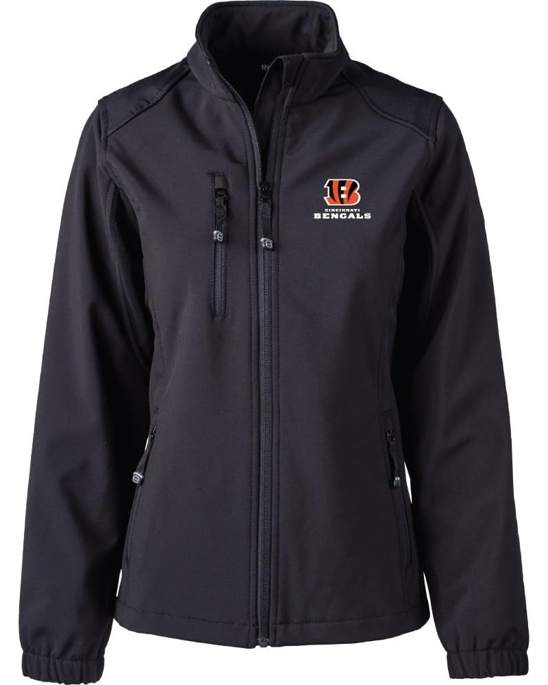 Women's Softshell Jacket Cincinnati Bengals Black $33.89 Jackets