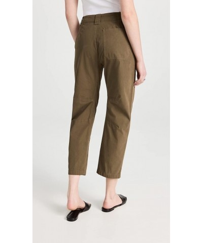 Women's Leyton Workwear Pants Olive Green $106.04 Pants