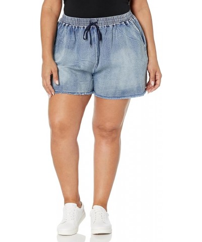 Women's City Chic Plus Size Short Soft Denim Light Wash $10.33 Shorts