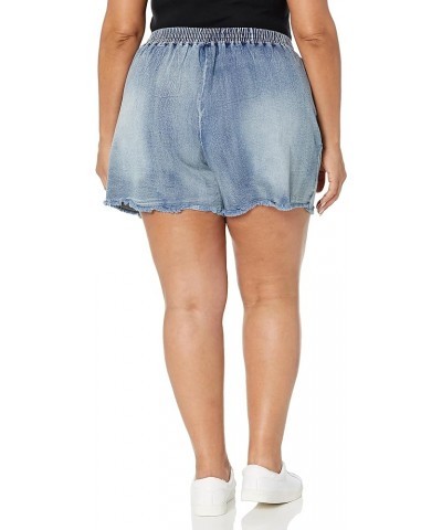 Women's City Chic Plus Size Short Soft Denim Light Wash $10.33 Shorts