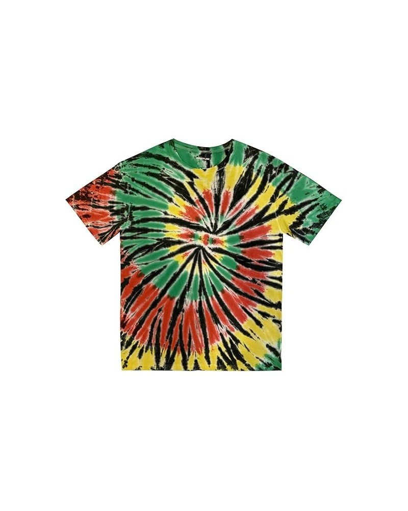 Whiskey & Oak Tie Dye Crew Neck T-Shirt 15959-J-L 3X-Large Tie Dye Rasta $7.64 T-Shirts