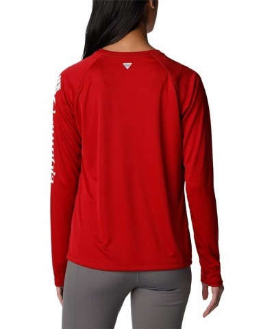 Women's Collegiate Tidal Tee Ls Shirt Arkansas Razorbacks X-Large Ark - Red Velvet, White $11.82 T-Shirts