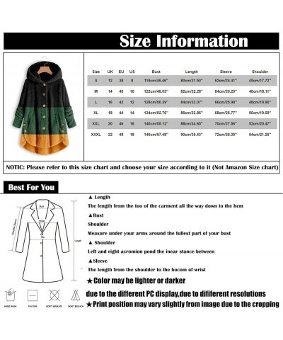 2023 Teddy Jackets Fall Fashion Womens Teddy Coats Fleece Button Down Hooded Tops Warm Winter Outerwear with Pockets 25-wine ...