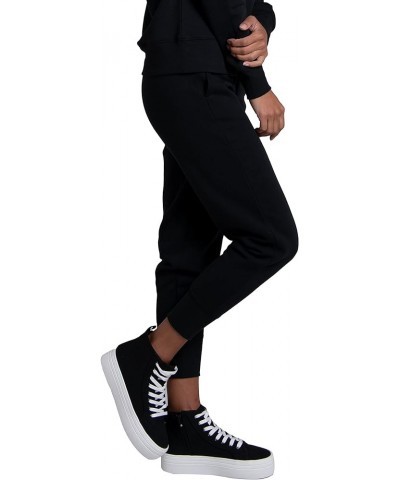 Women's Crafted Comfort Crafted Comfort Joggers & Open Bottom Pants Joggers Black $7.96 Activewear