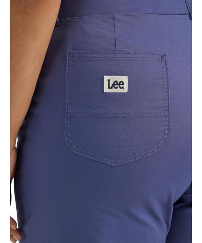 Women's Plus Size Ultra Lux Comfort with Flex-to-go Utility Bermuda Short Surf Blue $25.14 Shorts