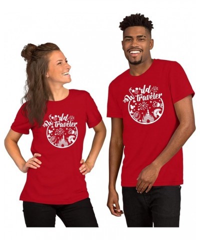 Orlando Theme Park World Traveler Shirt Unisex - T-Shirt, Tank Top Red $13.97 T-Shirts