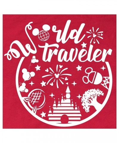 Orlando Theme Park World Traveler Shirt Unisex - T-Shirt, Tank Top Red $13.97 T-Shirts