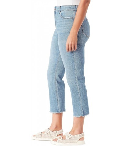 Women's Petite Boho Slim Stretch Denim Capri Nena Wash $16.71 Jeans