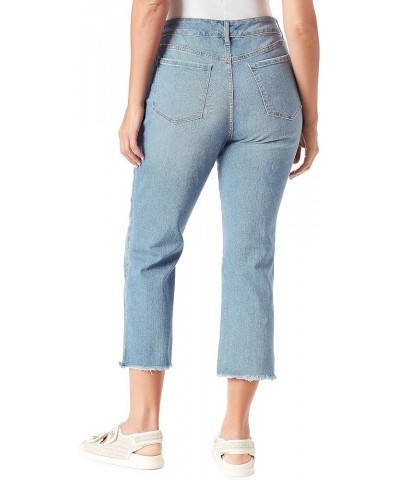 Women's Petite Boho Slim Stretch Denim Capri Nena Wash $16.71 Jeans