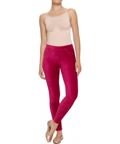 Women's Corduroy Leggings Beet Red $12.30 Leggings