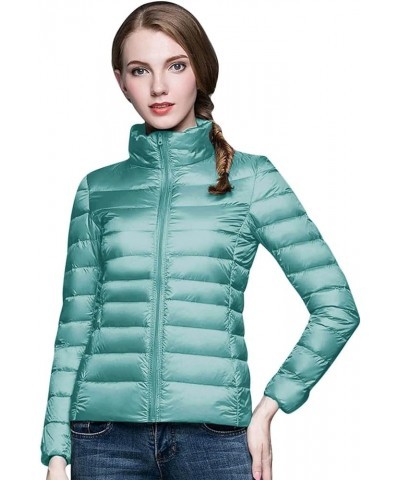 Womens Packable Puffer Jacket Winter Warm Lightweight Down Jacket Slim Fit Hooded Jacket Short Duck Bubble Coat with Hood C-m...