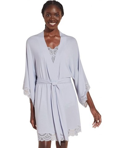 Women's Mariana The Mademoiselle Kimono Robe Ice Blue $68.85 Robes